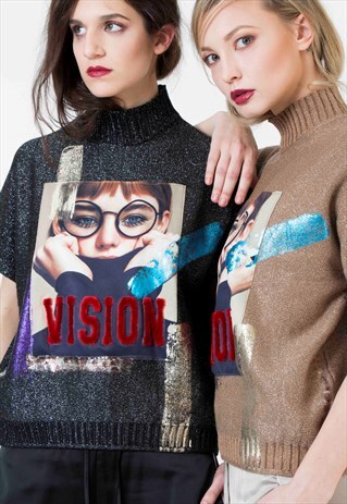 CANDANCES SWEATER BLACK