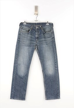 Levi's 505 High Waist Jeans in Dark Denim - W34 - L34