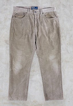 Polo Ralph Lauren Corduroy Trousers Chino W36 L30