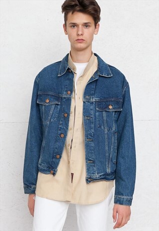 VINTAGE BLUE DENIM JACKET