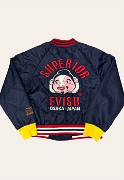 Evisu Vintage Heritage Bomber Jacket WMNS S