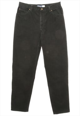 Black Liz Claiborne Straight Fit Jeans - W30