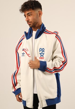 VINTAGE ADIDAS SAN JUAN PUERTO RICO TRACK JACKET