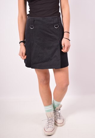 VINTAGE CALVIN KLEIN A-LINE SKIRT BLACK