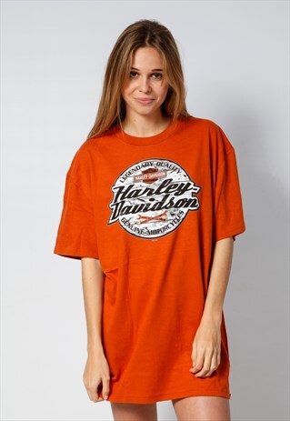 VINTAGE HARLEY DAVIDSON T-SHIRT DEAD STOCK
