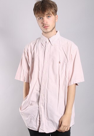 VINTAGE POLO RALPH LAUREN SHORTS SLEEVE SHIRT