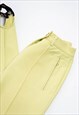 VINTAGE 90S BELFE LIME GREEN TECHNICAL STIRRUP TROUSERS S