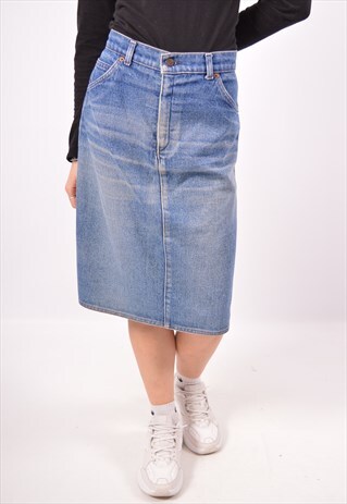 VINTAGE LEVI'S DENIM SKIRT BLUE
