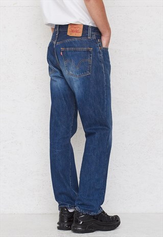 VINTAGE BLUE LEVI'S 501 FIT DENIM JEANS