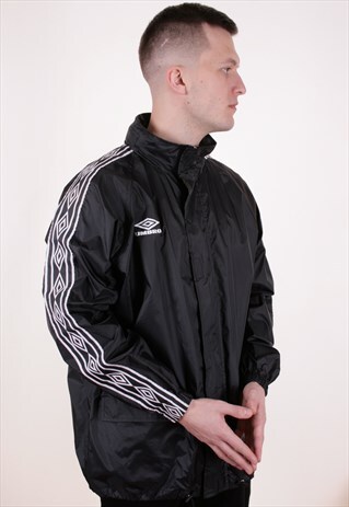 90S VINTAGE UMBRO SHELL RAINPROOF JACKET AA9268