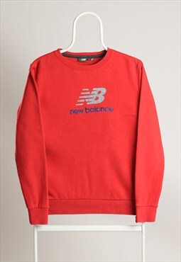 Vintage Crewneck Script Sweatshirt Red