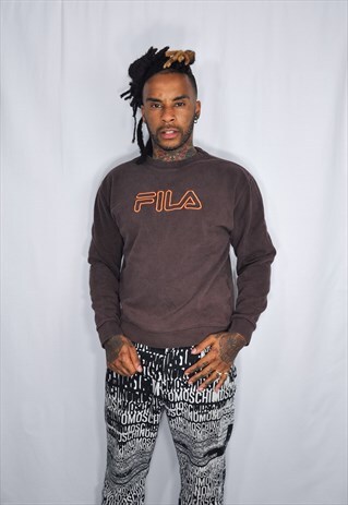 FILA EMBROIDED VINTAGE SWEATSHIRT