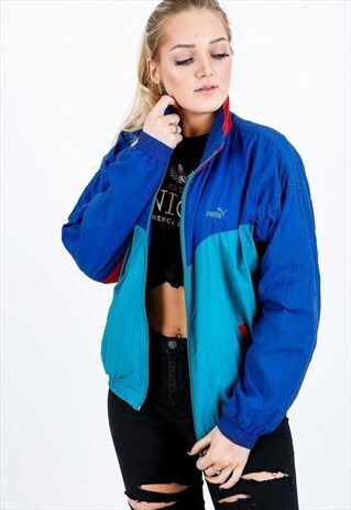 VINTAGE PUMA SHELL JACKET J600