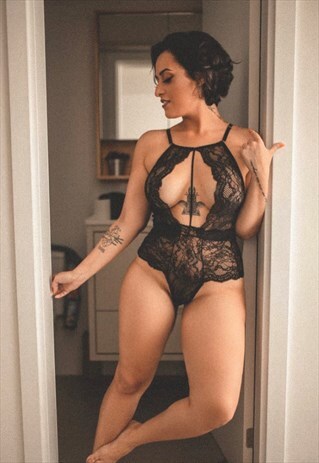 LET IT BE INTIMATE CAMDEN BODYSUIT LACE WHITE