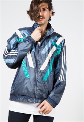 VINTAGE 80S ADIDAS SHELL SPORT JACKET / S1439