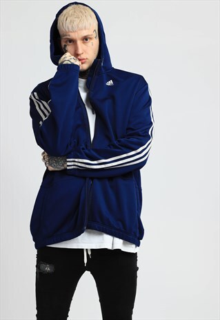 VINTAGE ADIDAS HOODIE TRACK JACKET
