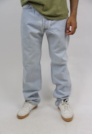 VINTAGE LEVI'S 90'S PALE DENIM JEANS