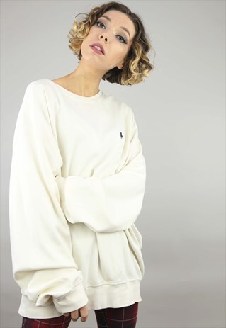 VINTAGE OVERSIZED POLO GOLF RALPH LAUREN SWEATER SWEATSHIRT