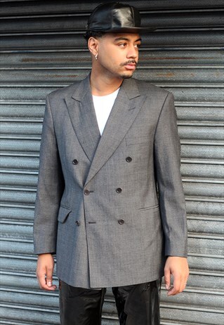 VINTAGE BURBERRY WOOL BLAZER