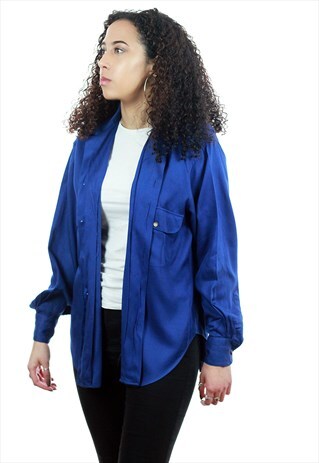 VINTAGE RALPH LAUREN BLUE SHIRT