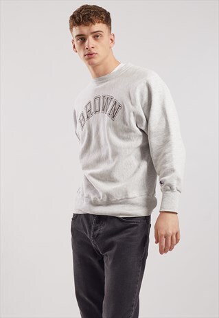 VINTAGE CHAMPION BROWN SWEATSHIRT