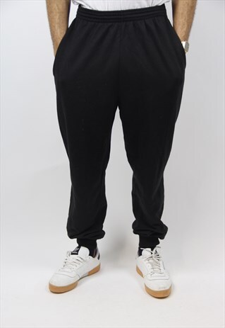 VINTAGE BLACK TRACKSUIT BOTTOMS