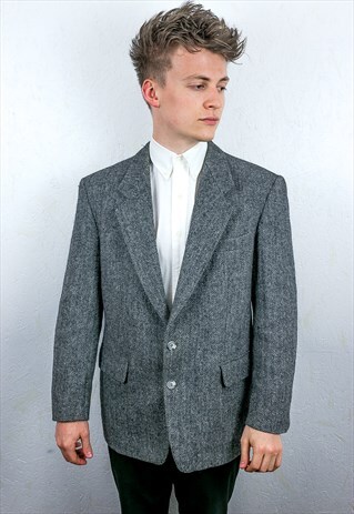 VINTAGE HARRIS TWEED BLAZER
