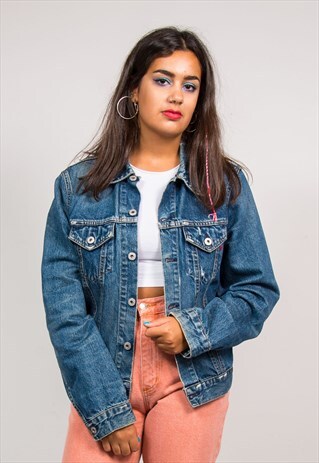 VINTAGE 90'S REPLAY BLUE DENIM JACKET