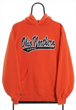 Vintage Ohio Northern Orange Hoodie