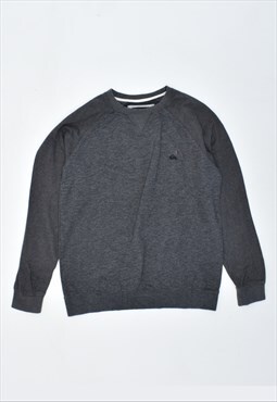 Vintage 90's Quiksilver Sweatshirt Jumper Grey