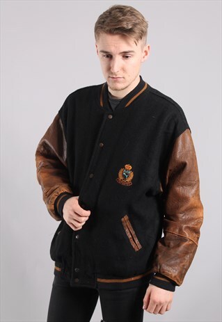 VINTAGE PUMA LETTERMAN JACKET