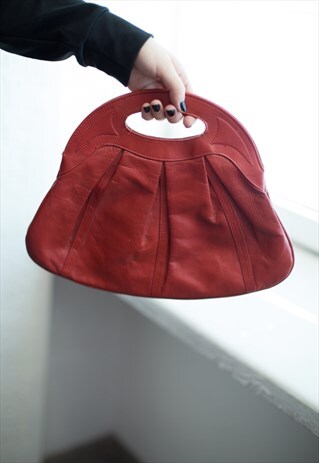 VINTAGE 70'S RED BAG