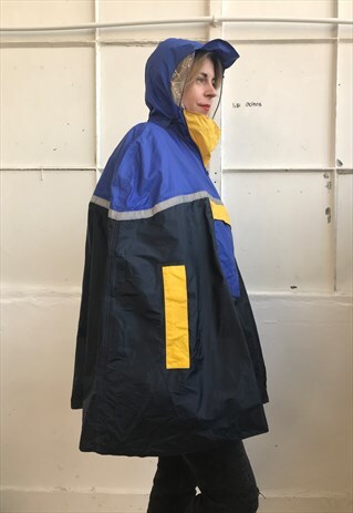 VINTAGE 90' OLDSCHOOL CLASSIC UNISEX RAIN JACKET