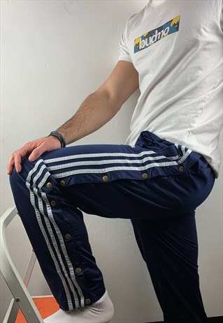 popper tracksuit bottoms