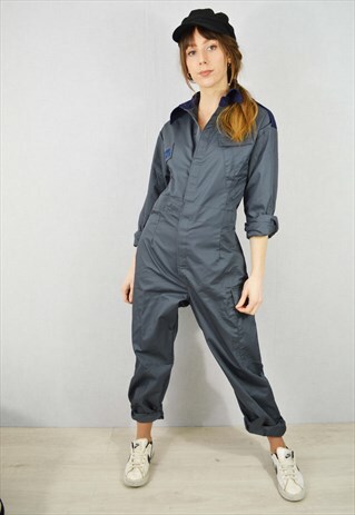 VINTAGE ROYAL NAVY BOILERSUIT OVERALLS JUMPSUIT