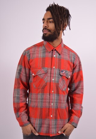 VINTAGE SHIRT CHECK RED