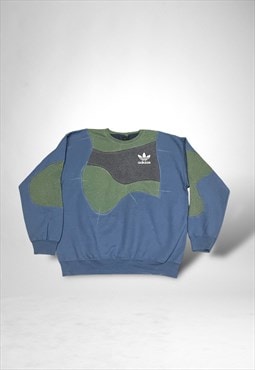 Reworked Adidas Embroidered Sweatshirt