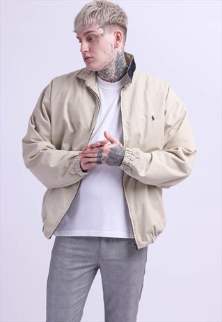 VINTAGE POLO RALPH LAUREN HARRINGTON JACKET