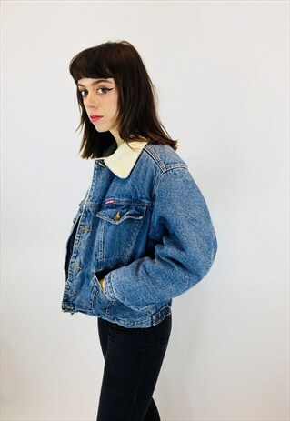 VINTAGE DENIM 80S SHERPA JACKET