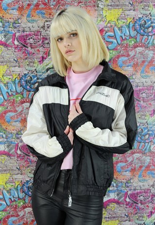 VINTAGE FILA SHELL JACKET/WINDBREAKER. BRANDED SPORTSWEAR.