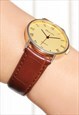 VINTAGE STYLE NUMERAL WATCH