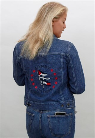 VINTAGE TOMMY HILFIGER DENIM JACKET
