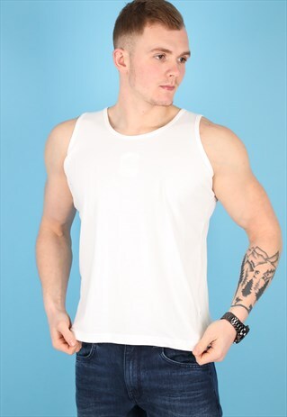 VINTAGE VERSACE T-SHIRT IN WHITE NT13