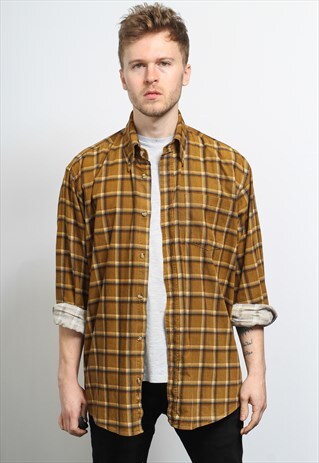 VINTAGE CORDUROY CORD SHIRT