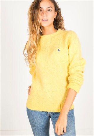 VINTAGE 80S POLO RALPH LAUREN JUMPER / R4114C300