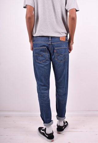 LEVI'S 501 MENS VINTAGE JEANS W32 L30 BLUE 90'S