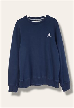 Vintage Jordan Sweatshirt Adjusted in Blue L