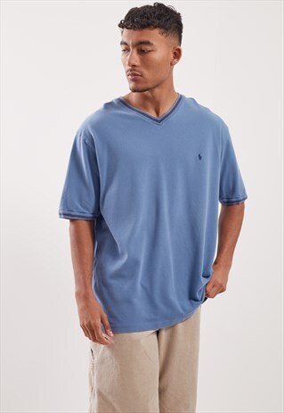 VINTAGE RALPH LAUREN V-NECK T-SHIRT
