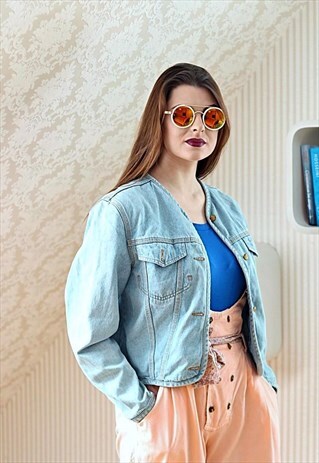 LIGHT BLUE DENIM JACKET