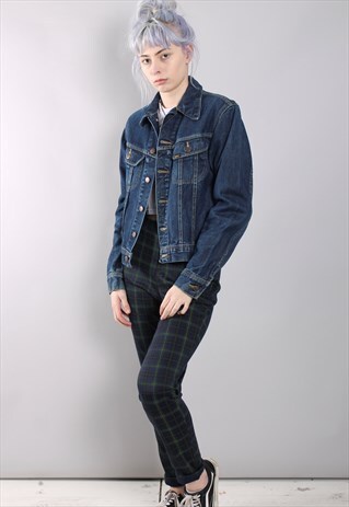VINTAGE LEE TRUE BLUE DENIM JACKET